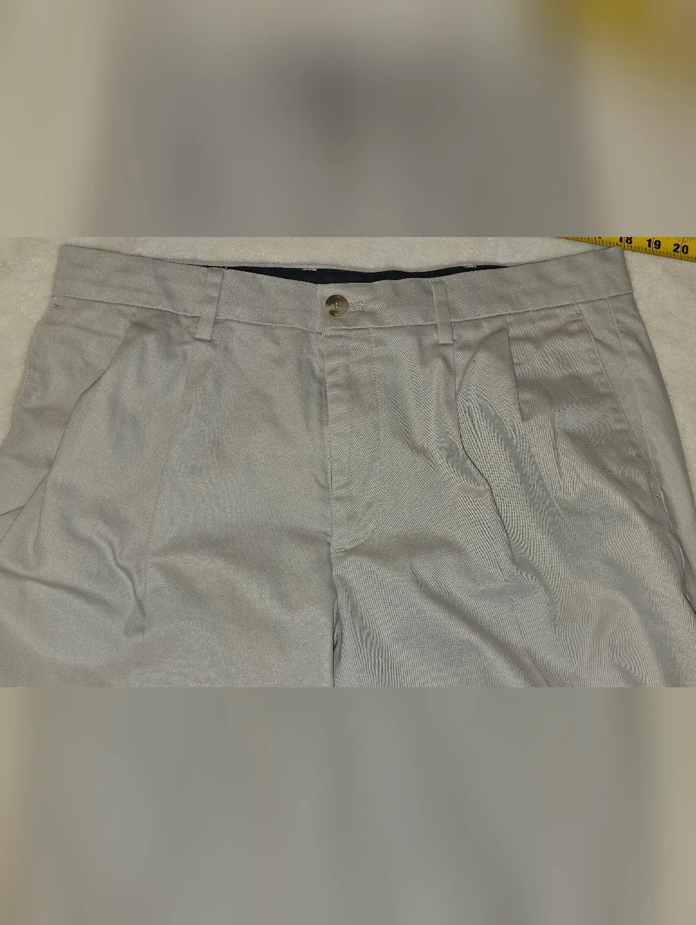 Dockers Men's Relaxed Flex Comfort Signature Khaki Chinos Light Tan Stone 34x32